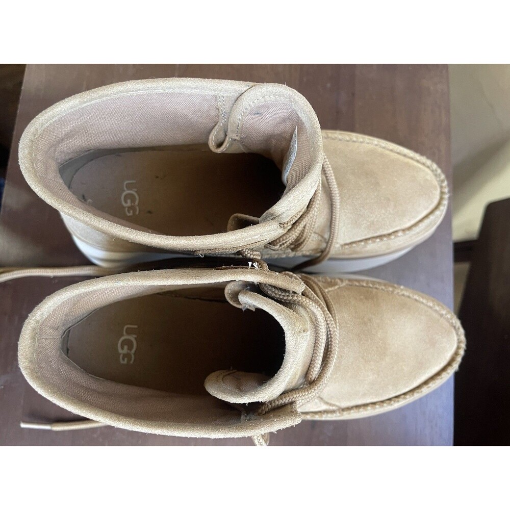 UGG Marin Platform Bootie Chestnut Women’s Size 8 - Picture 4 of 8